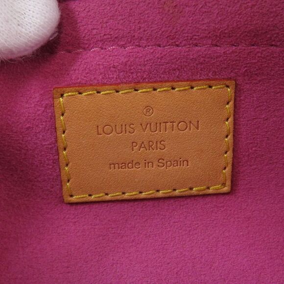 Louis Vuitton Mini Pleaty Handbag Monogram Denim Pink - Picture 6 of 9